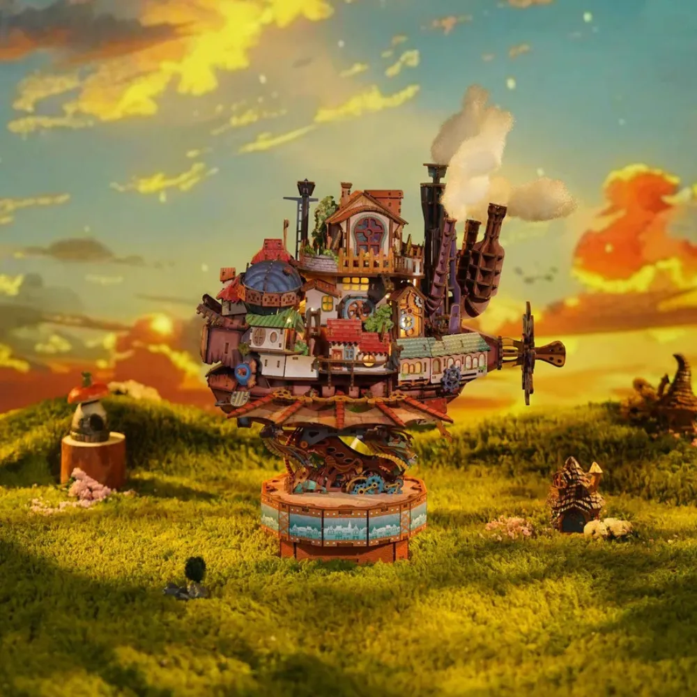 [Pre-sale] TONECHEER DIY 3D Puzzle Trasmission Model Kit (Walking Castle)