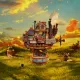 [Pre-sale] TONECHEER DIY 3D Puzzle Trasmission Model Kit (Walking Castle)