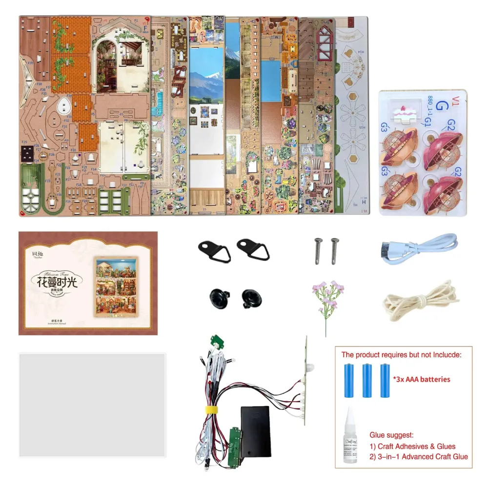 Blossom Time DIY Story Frame Kit