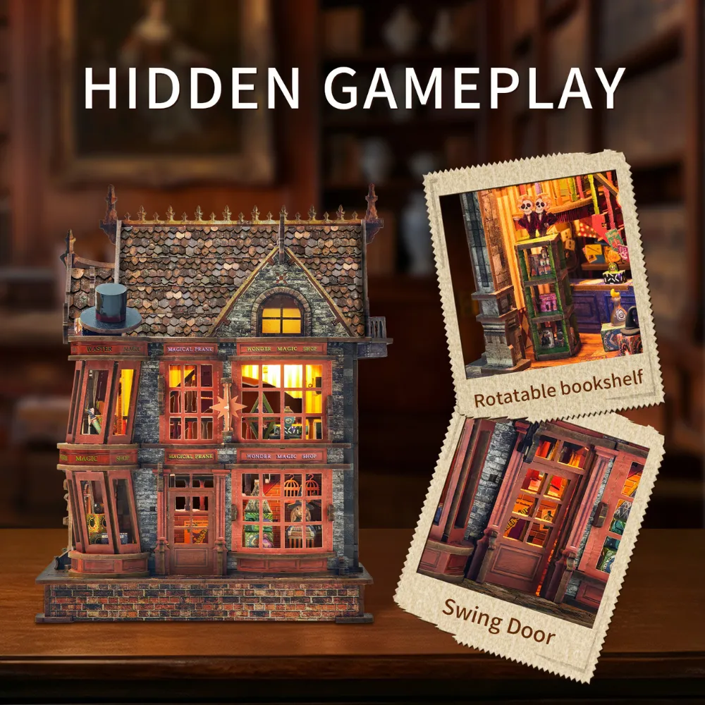 Magic Wonder House DIY Mini House Kit l DIY Miniature Kit 