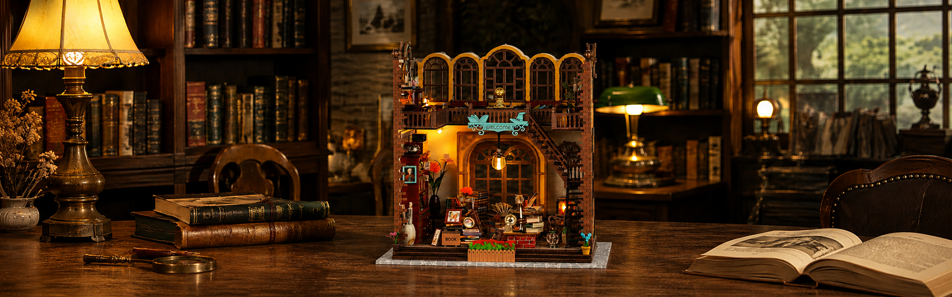 Inside the Magic Book House