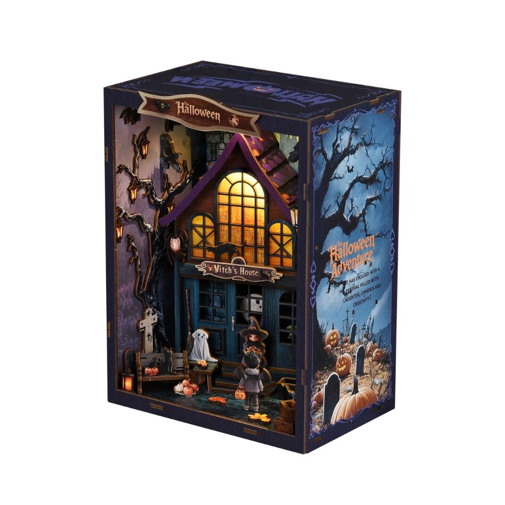 Halloween | The Magical Night At The Castle DIY Book Nook Kit-Book Nook World