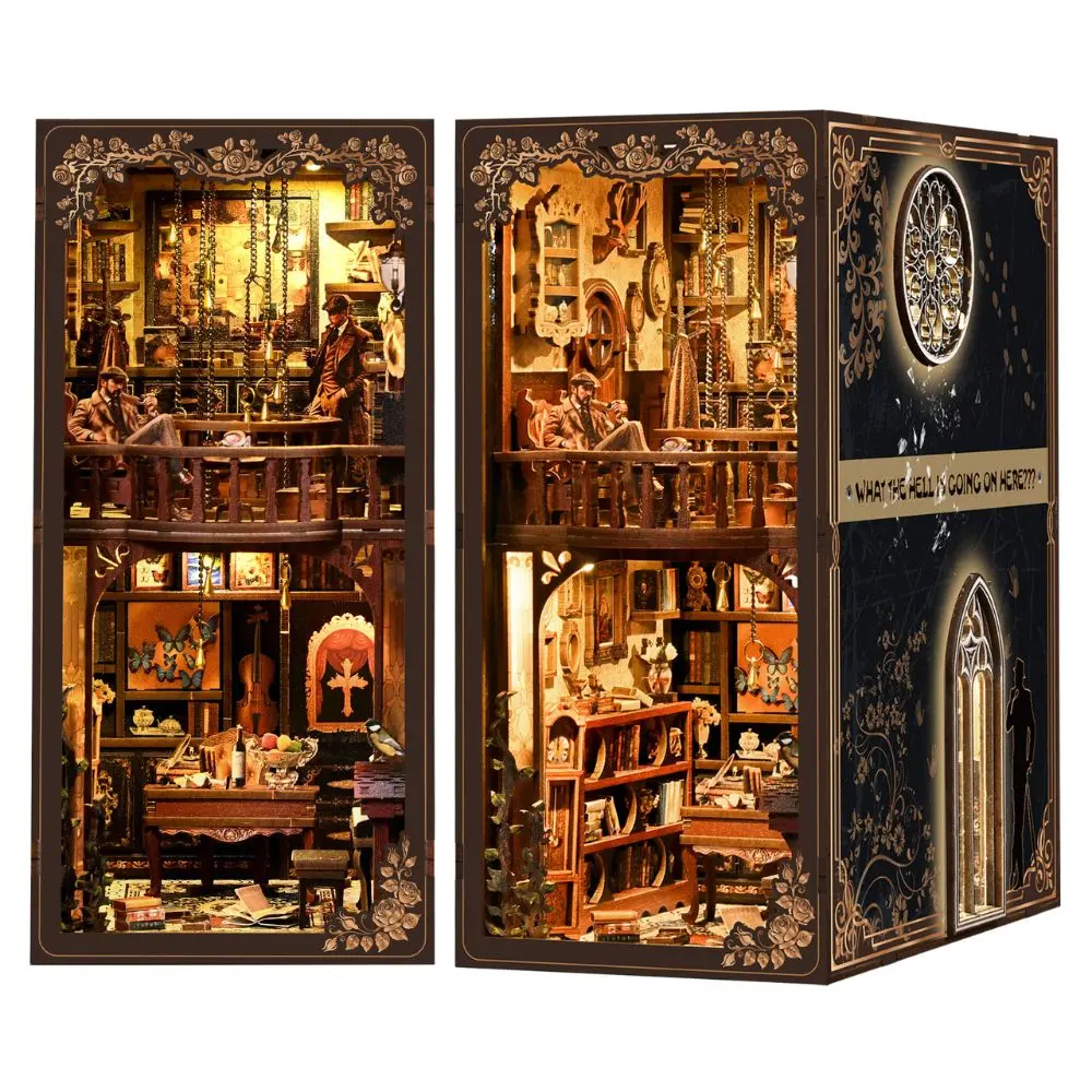 Dark Box Mystery Case DIY Book Nook Kit