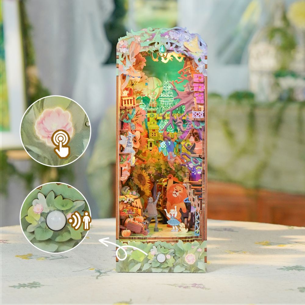 It has a smart auto-sensing light that turns on when approached and off after a couple of minutes.