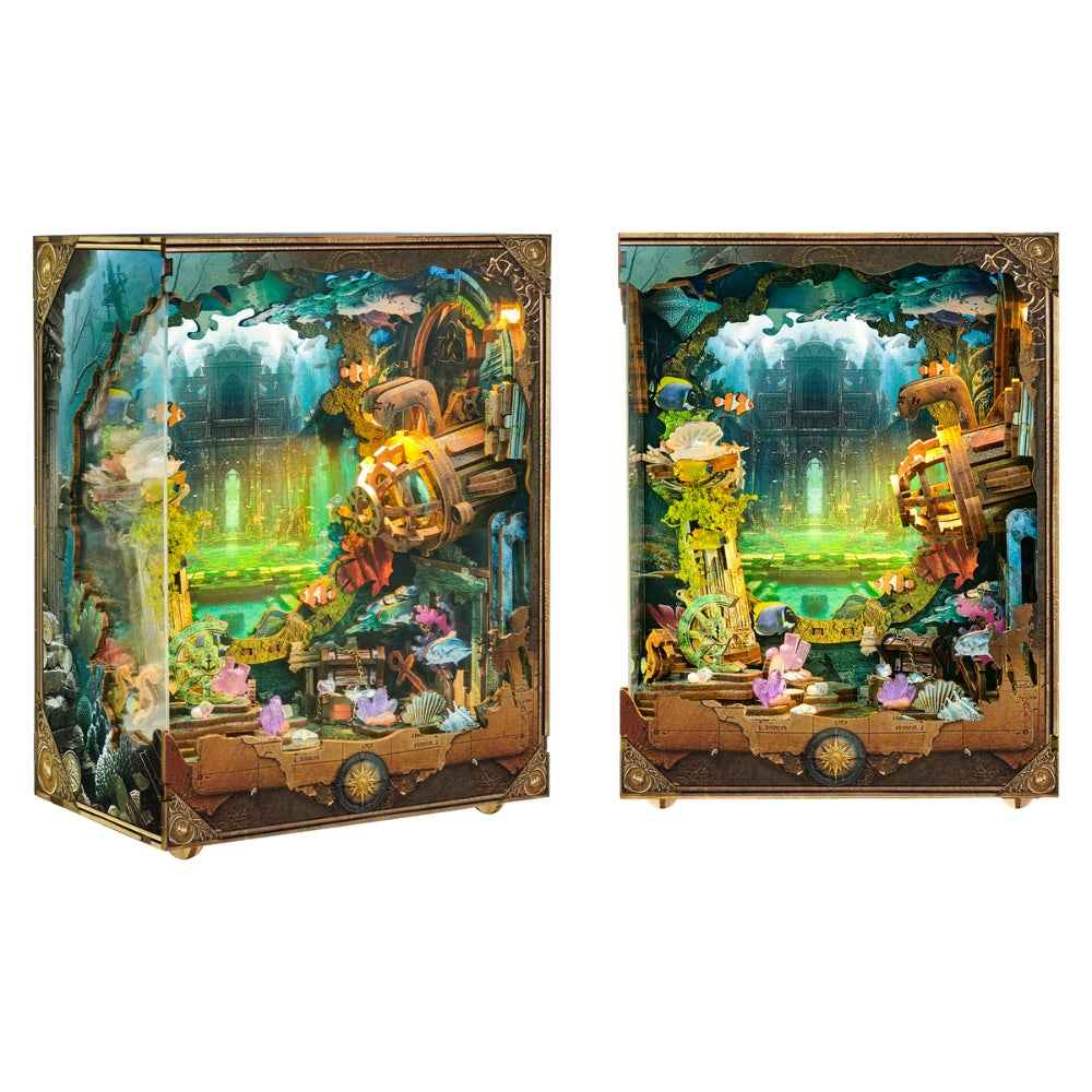 Discover Atlanta DIY Book Nook Kit-Book Nook World