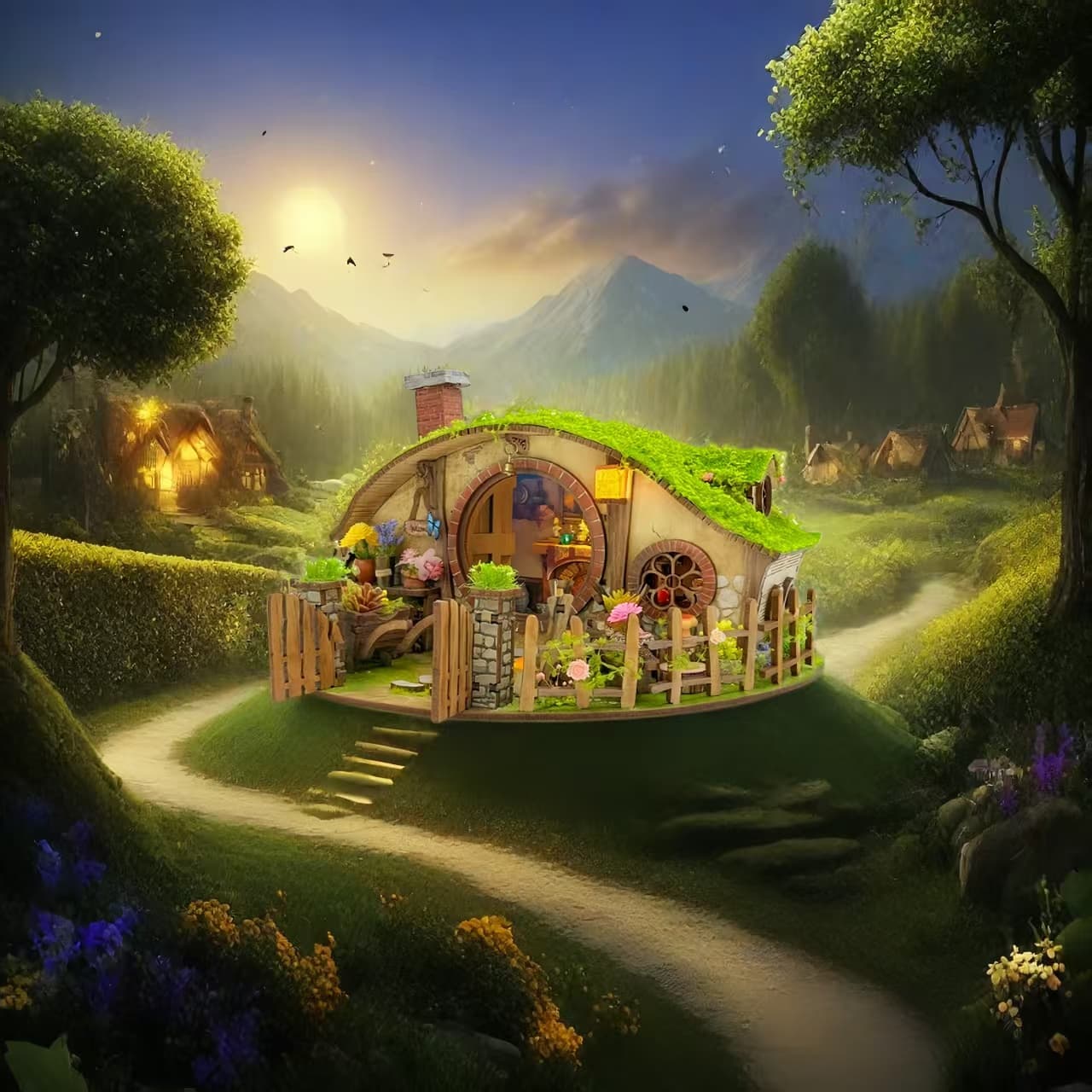 The Magic Ring Mini House Kit l DIY Miniature Kit