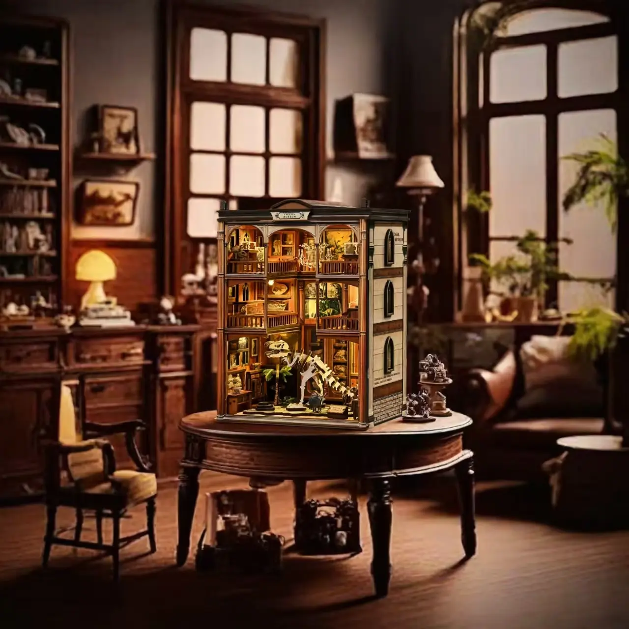 Fossil Museum DIY Book Nook Kit