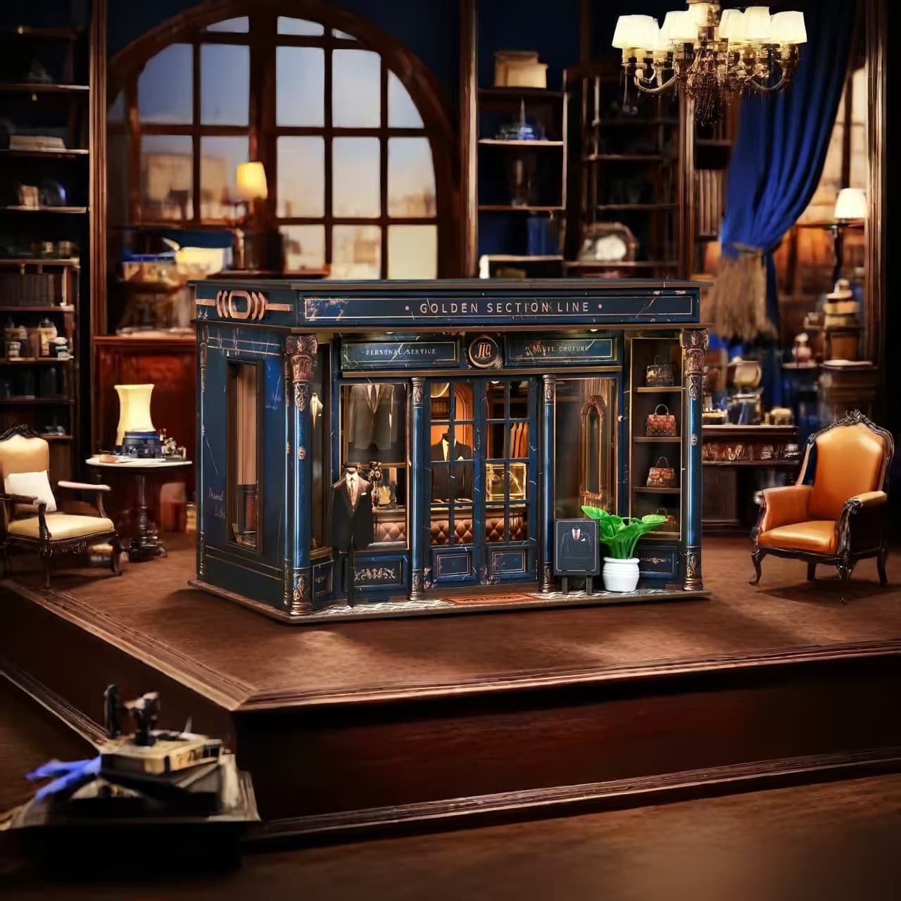 Golden Section Line DIY Miniature Kit