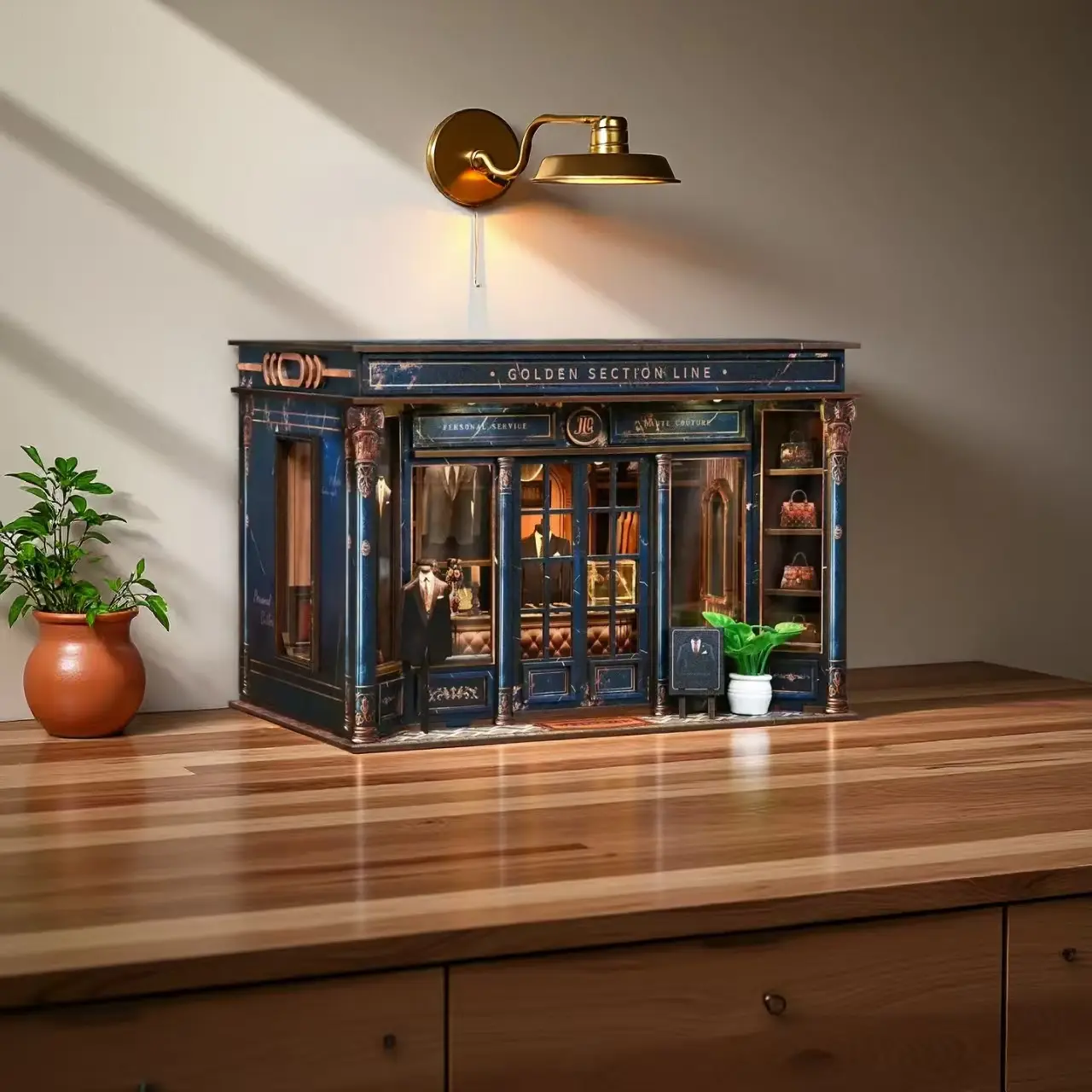 Golden Section Line DIY Miniature Kit
