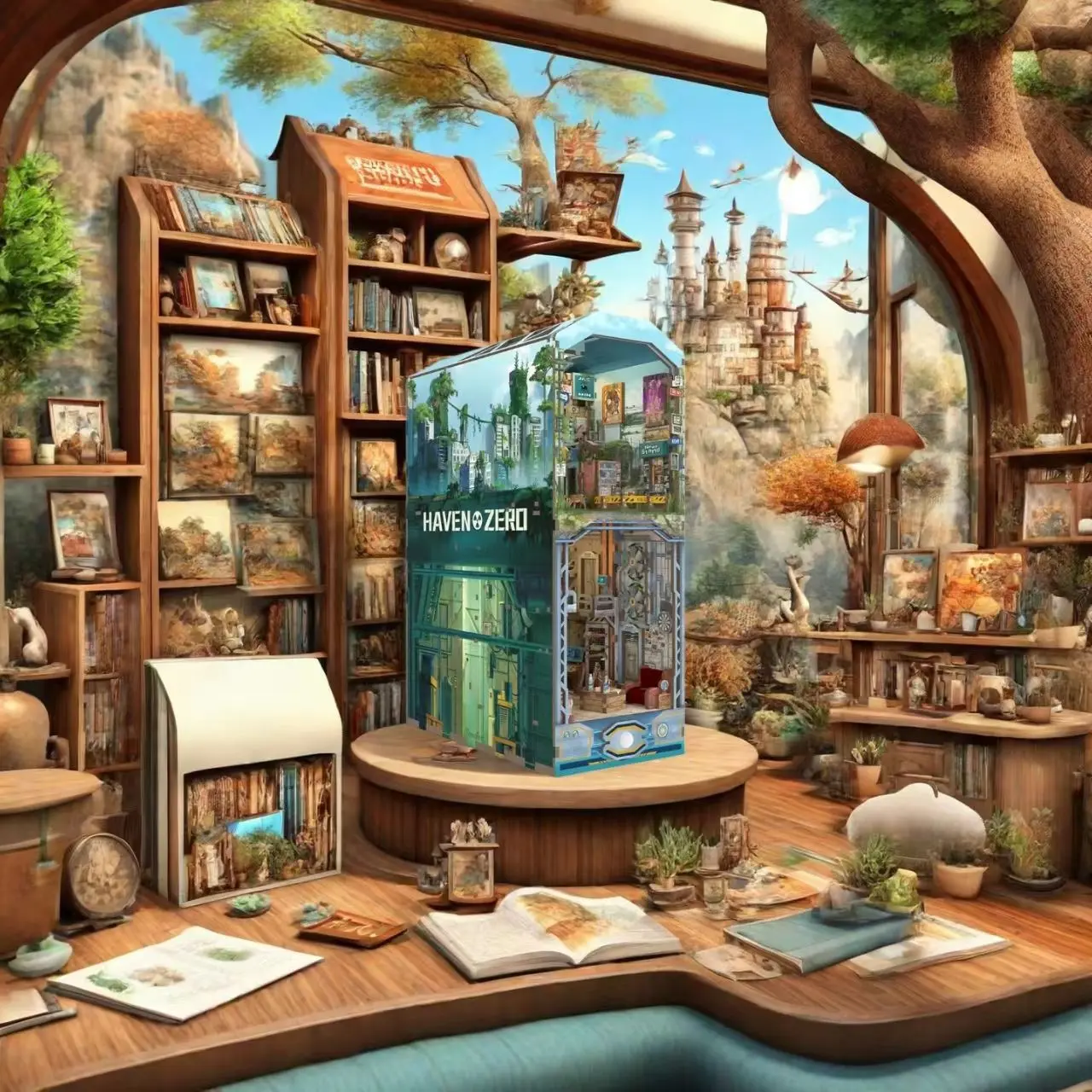 Haven Zero DIY Book Nook Kit