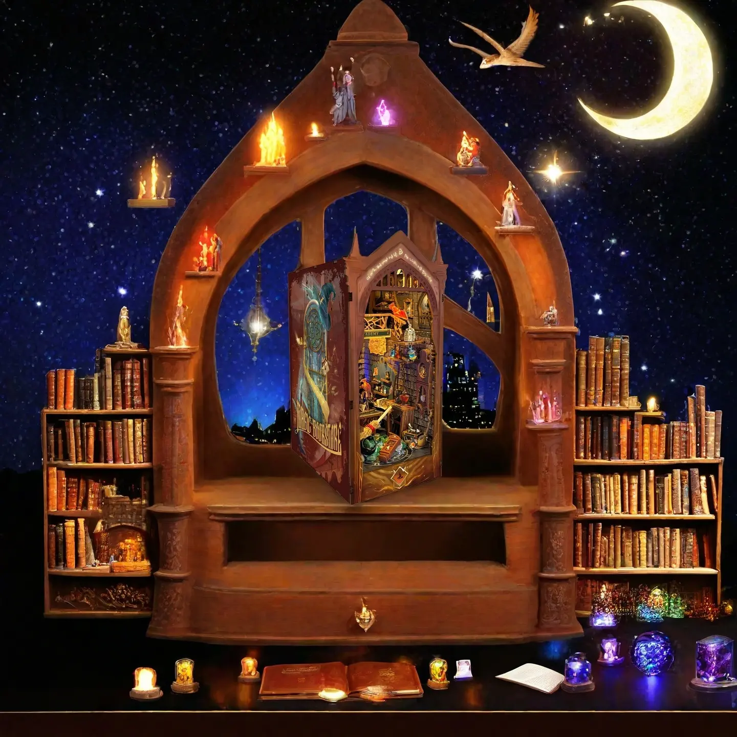 Magic Academy DIY Book Nook Kit