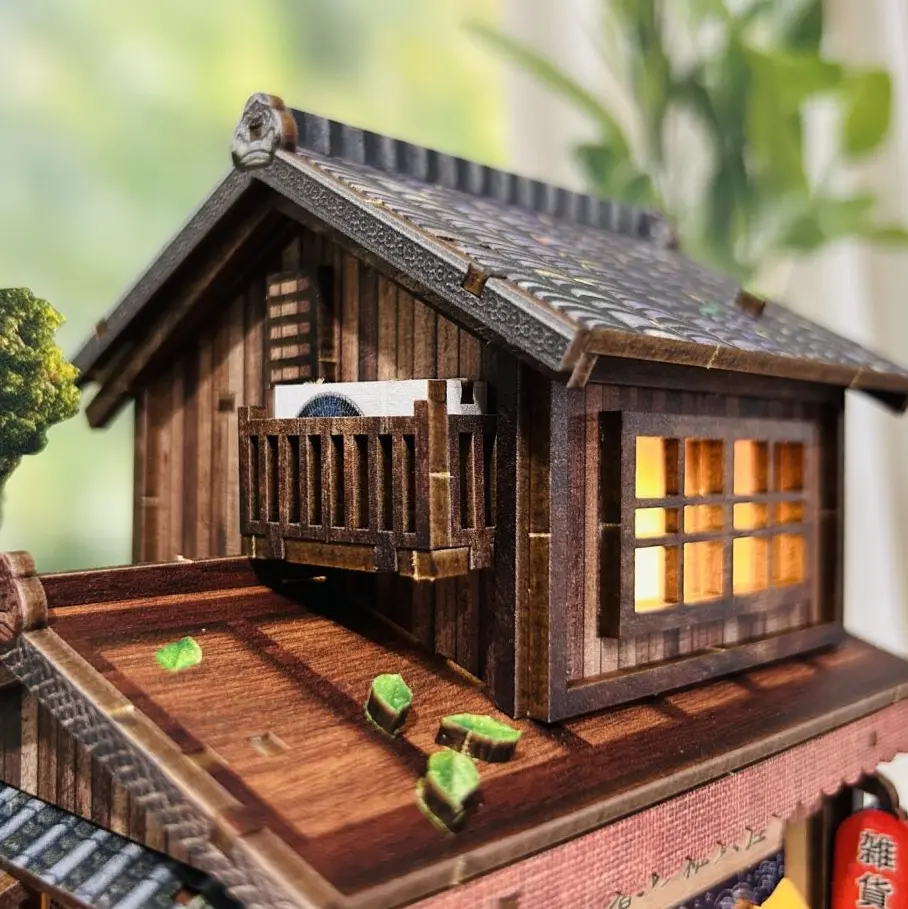 Kasuga Grocery Store DIY Mini Book Nook Kit