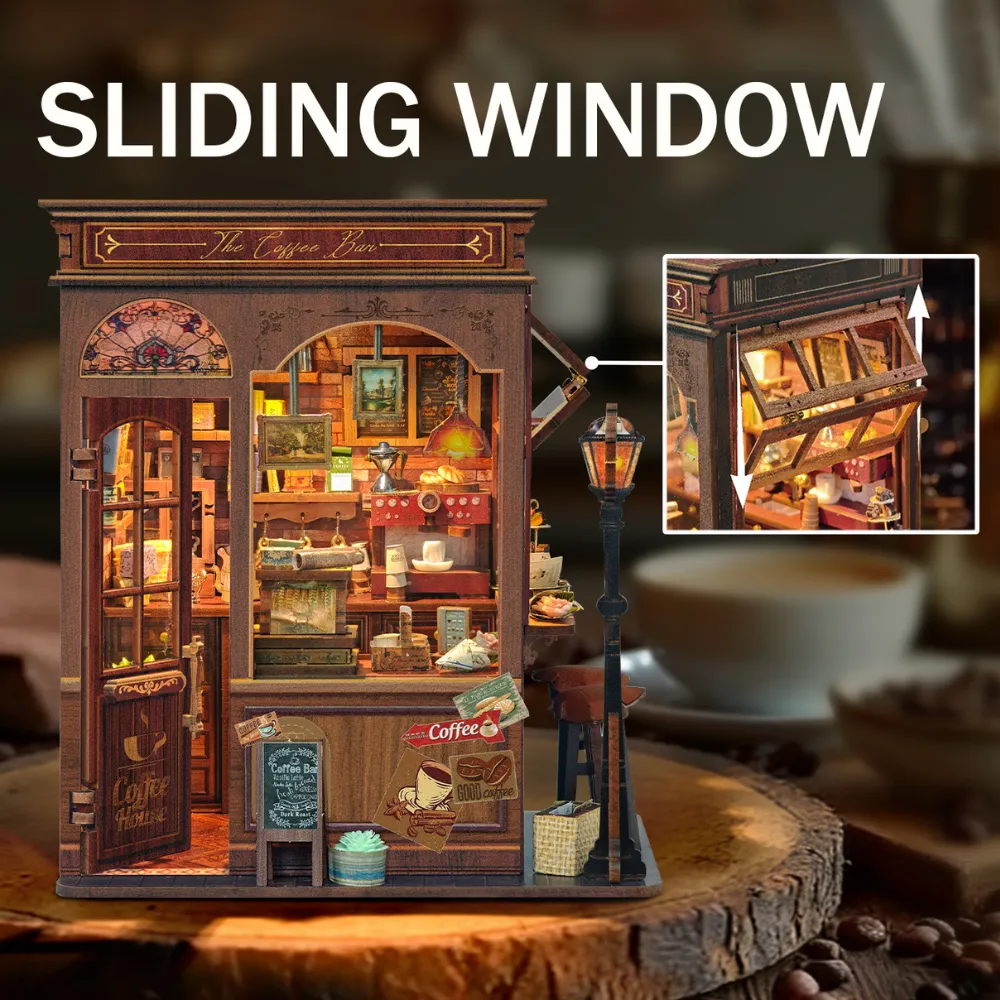 Morning Mist Café DIY Book Nook Kit