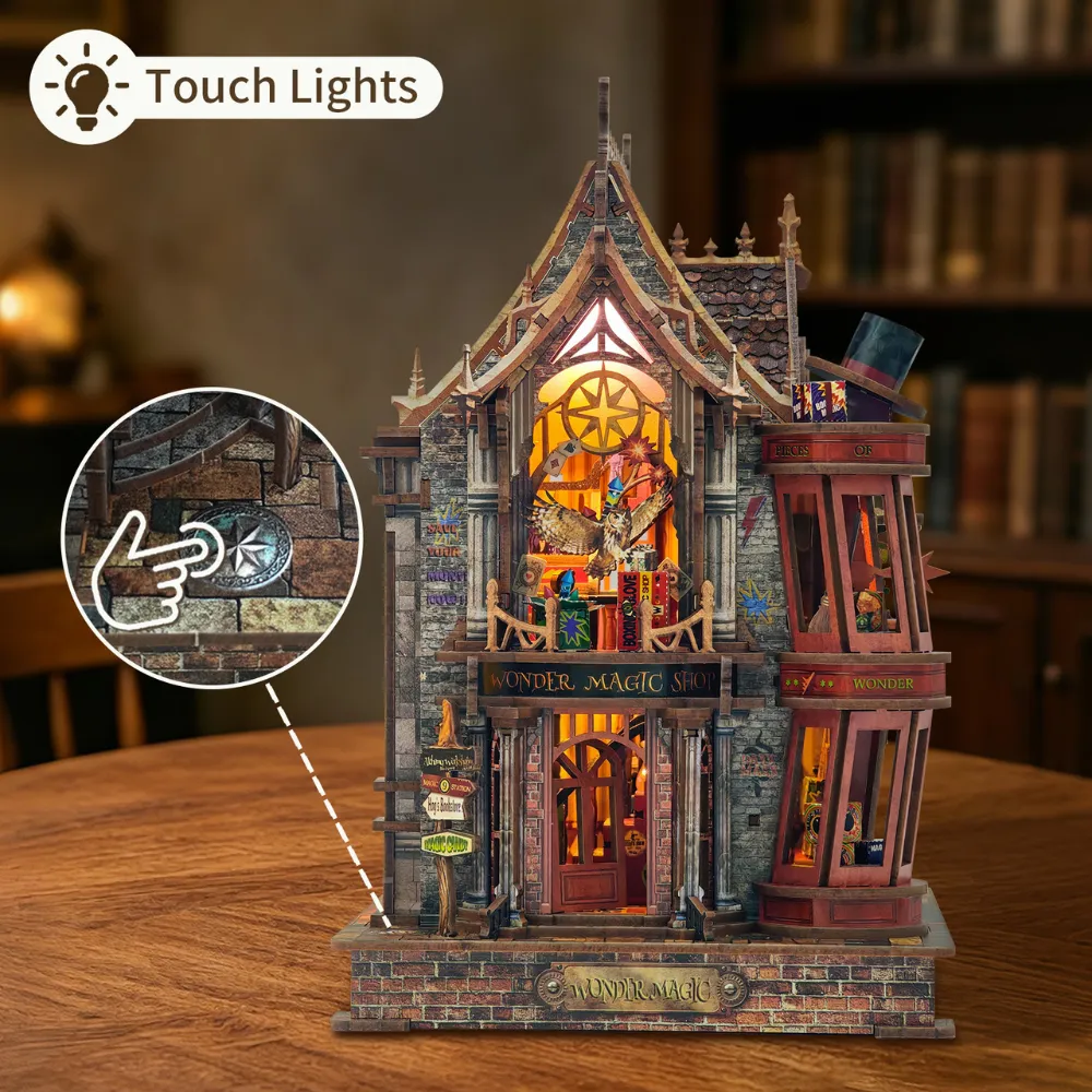 Magic Wonder House DIY Mini House Kit l DIY Miniature Kit 