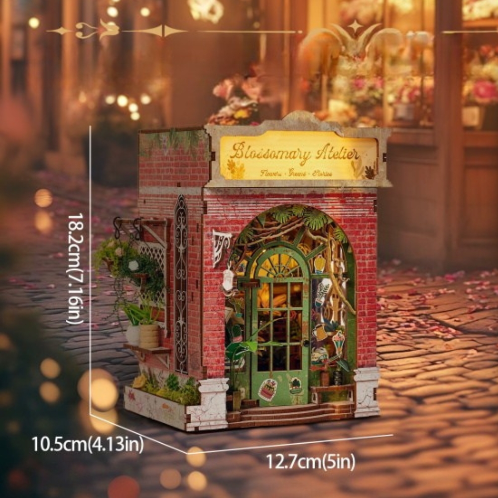 Blossomary Atelier DIY Book Nook Kit-Book Nook World