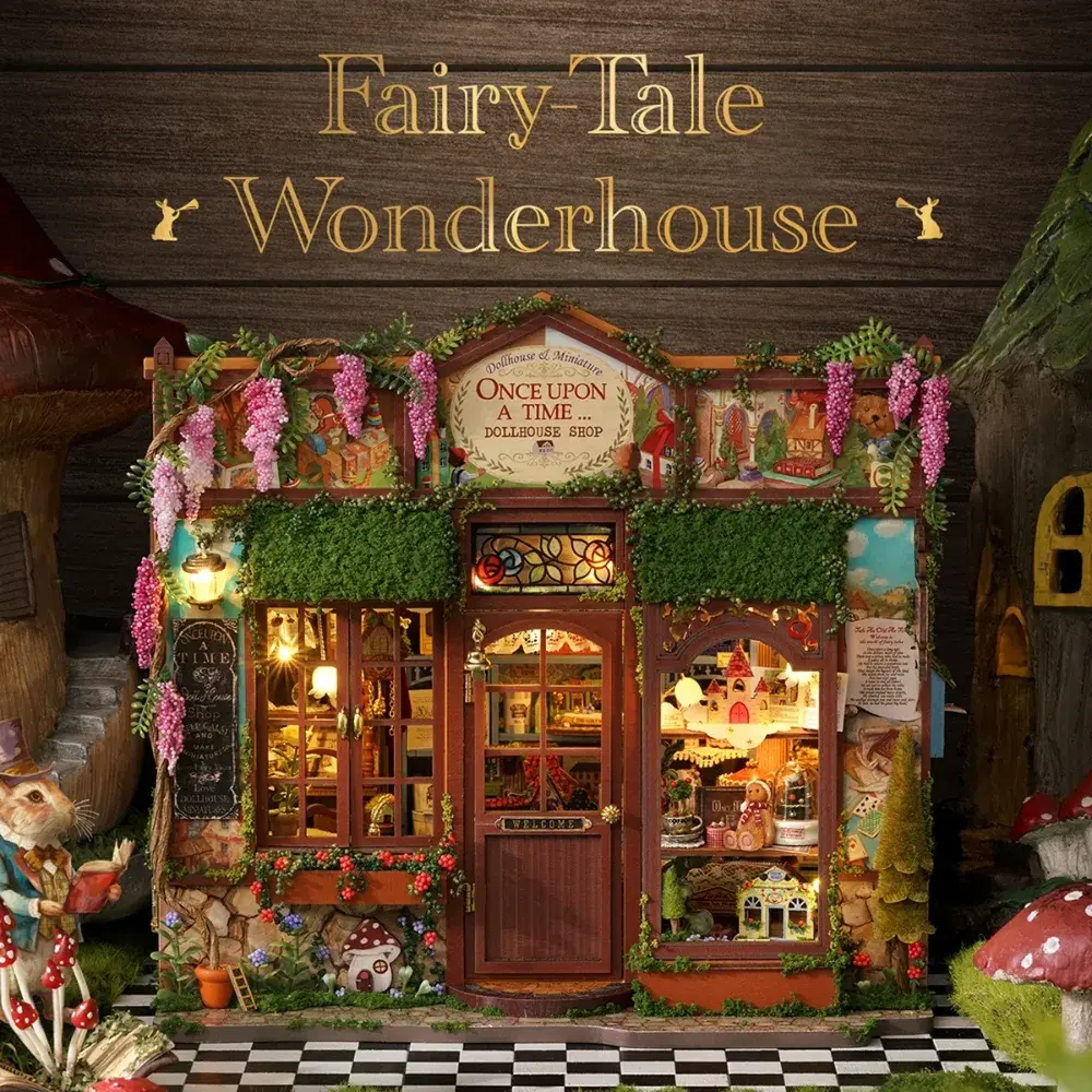 Fairy Tale Wonderhouse Mini House Kit l DIY Miniature Kit