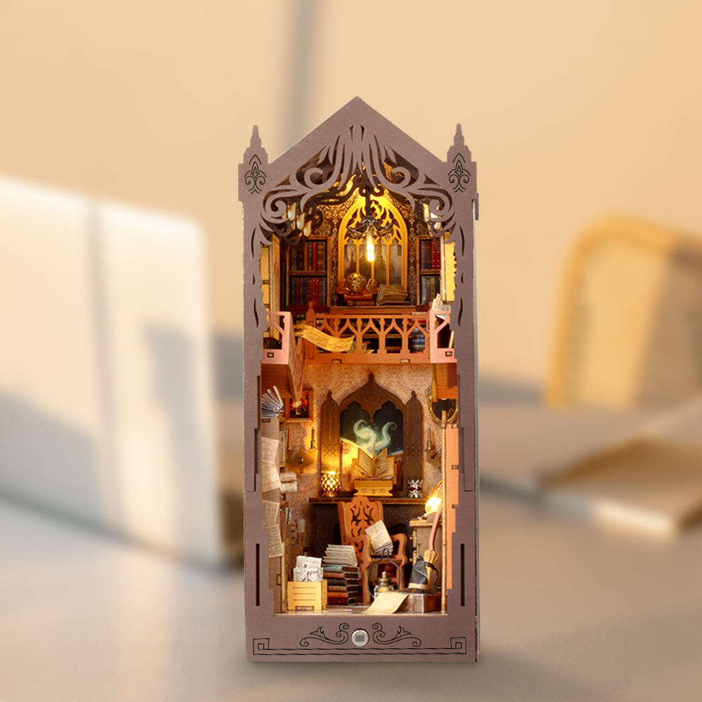 New Magic Library DIY Book Nook Kit-Book Nook World