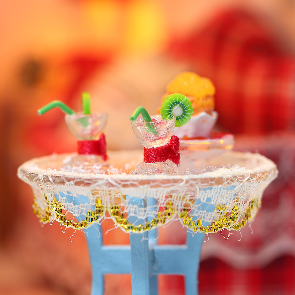 Christmas Snowy Night DIY Miniature Dollhouse Kit-Book Nook World