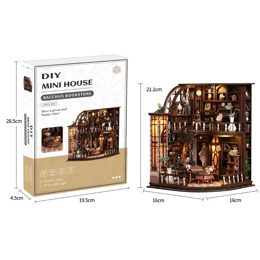 Dimension: 16 x 16 x 21.1cm 