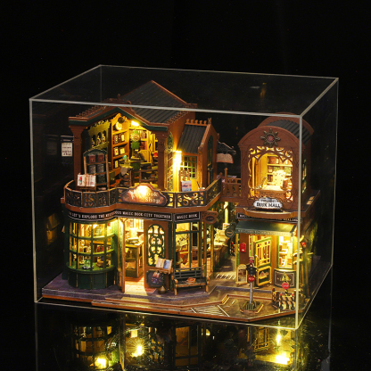 Twilight Book City DIY Miniature Kit-Book Nook World