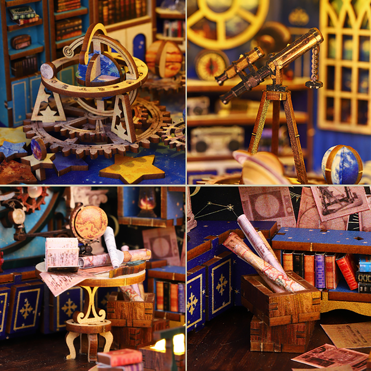 Interstellar DIY Book Nook Kit-Book Nook World