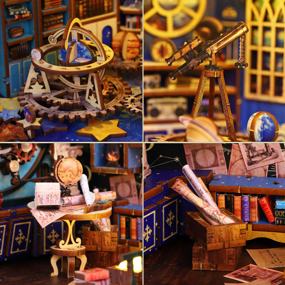 Interstellar DIY Book Nook Kit-Book Nook World