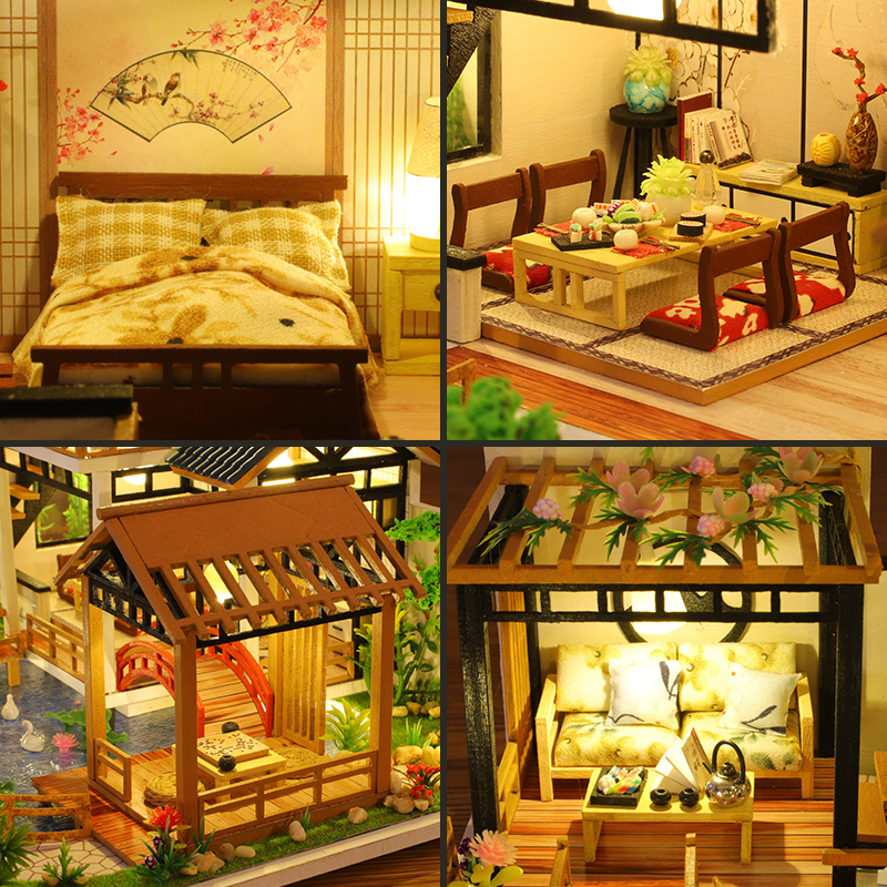 Oriental Charm DIY Miniature Dollhouse Kit-Book Nook World