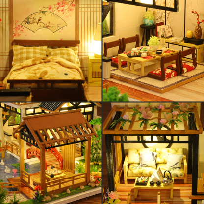 Oriental Charm DIY Miniature Dollhouse Kit-Book Nook World
