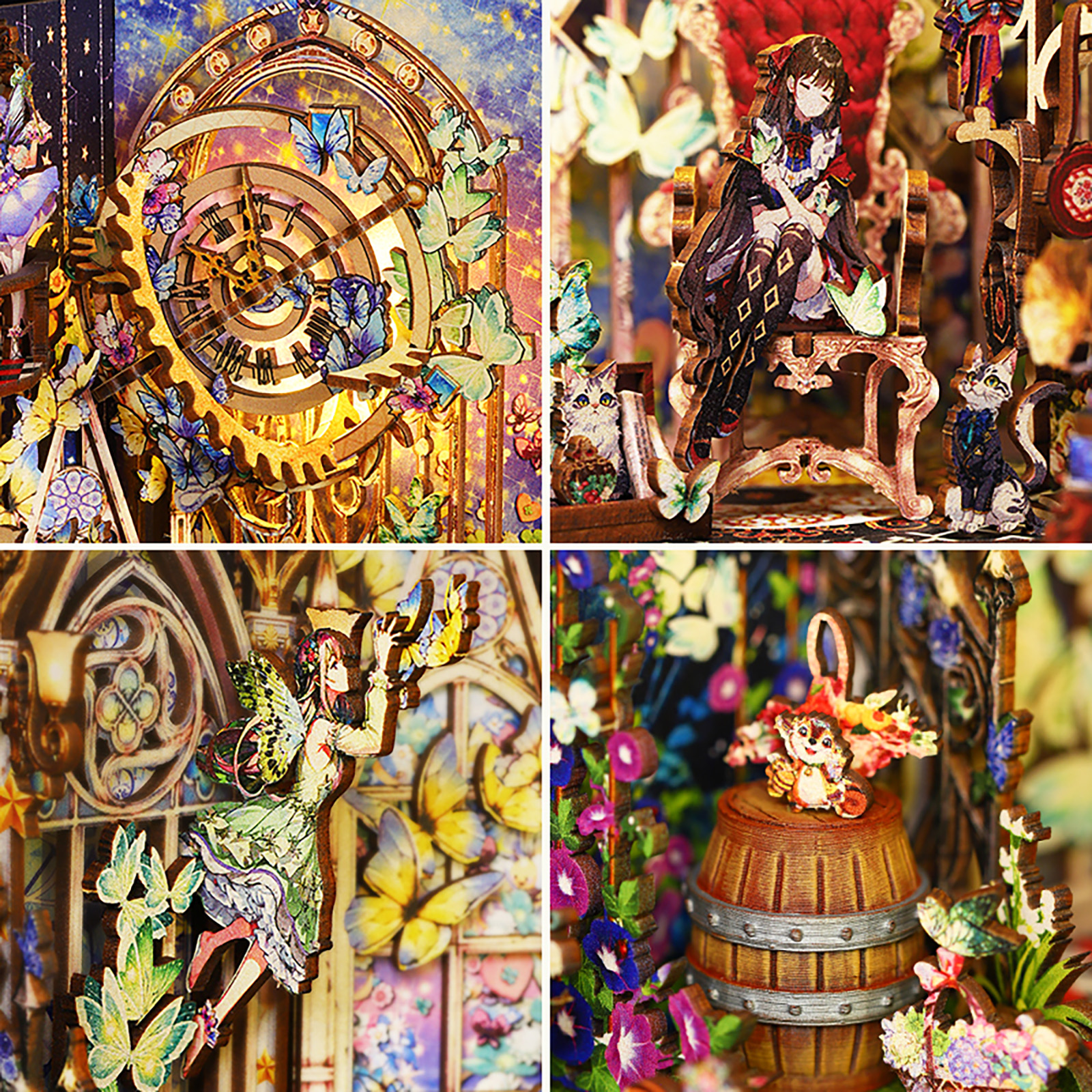 Fairytale Houses DIY Book Nook Kit-Book Nook World