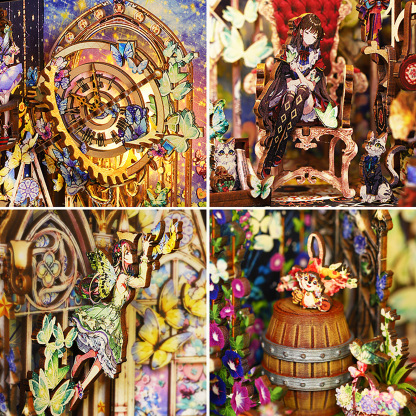 Fairytale Houses DIY Book Nook Kit-Book Nook World
