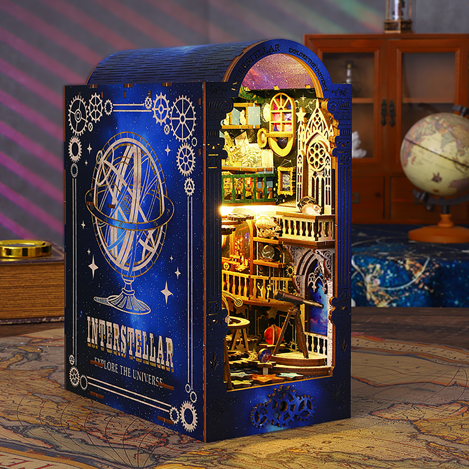 Interstellar DIY Book Nook Kit-Book Nook World