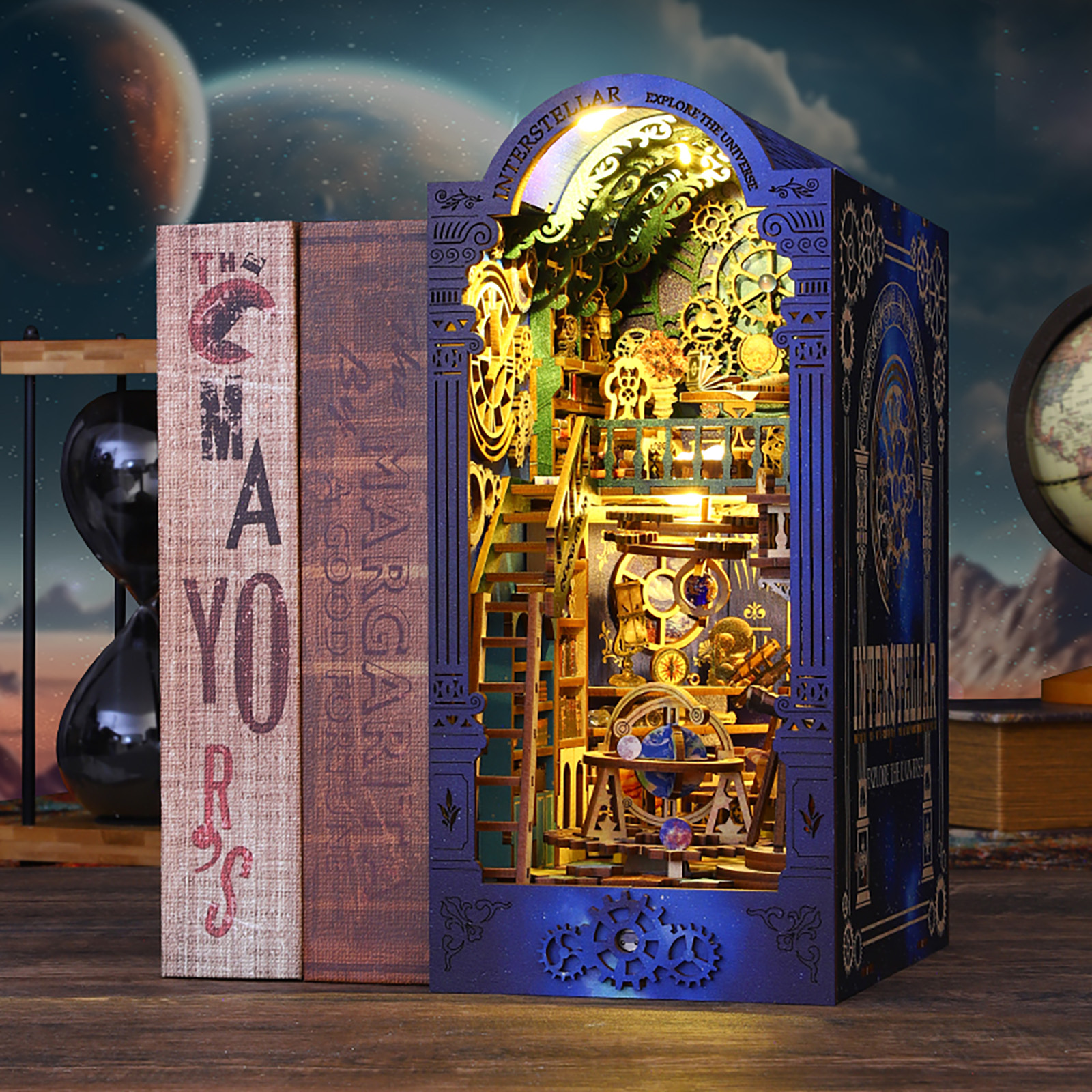 Interstellar DIY Book Nook Kit-Book Nook World