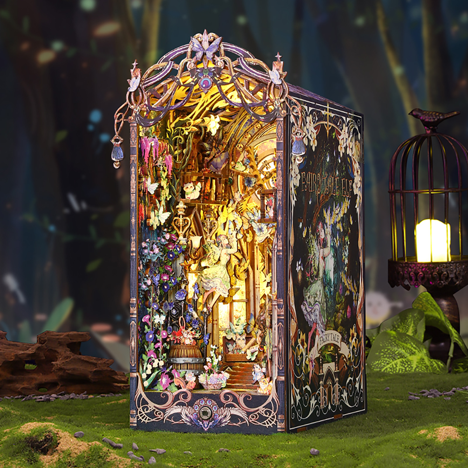 Fairytale Houses DIY Book Nook Kit-Book Nook World