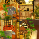 Oriental Charm DIY Miniatur Puppenhaus Kit - Buch Nook Welt