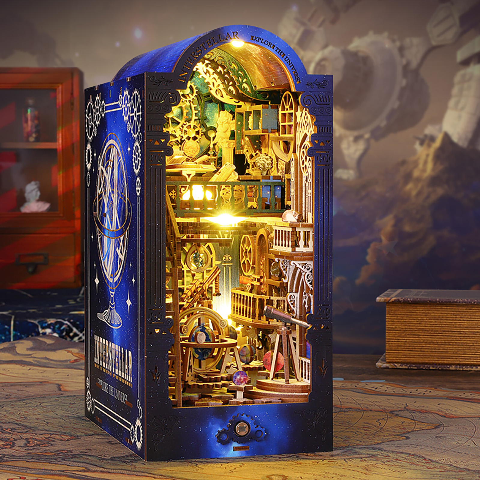 Interstellar DIY Book Nook Kit-Book Nook World