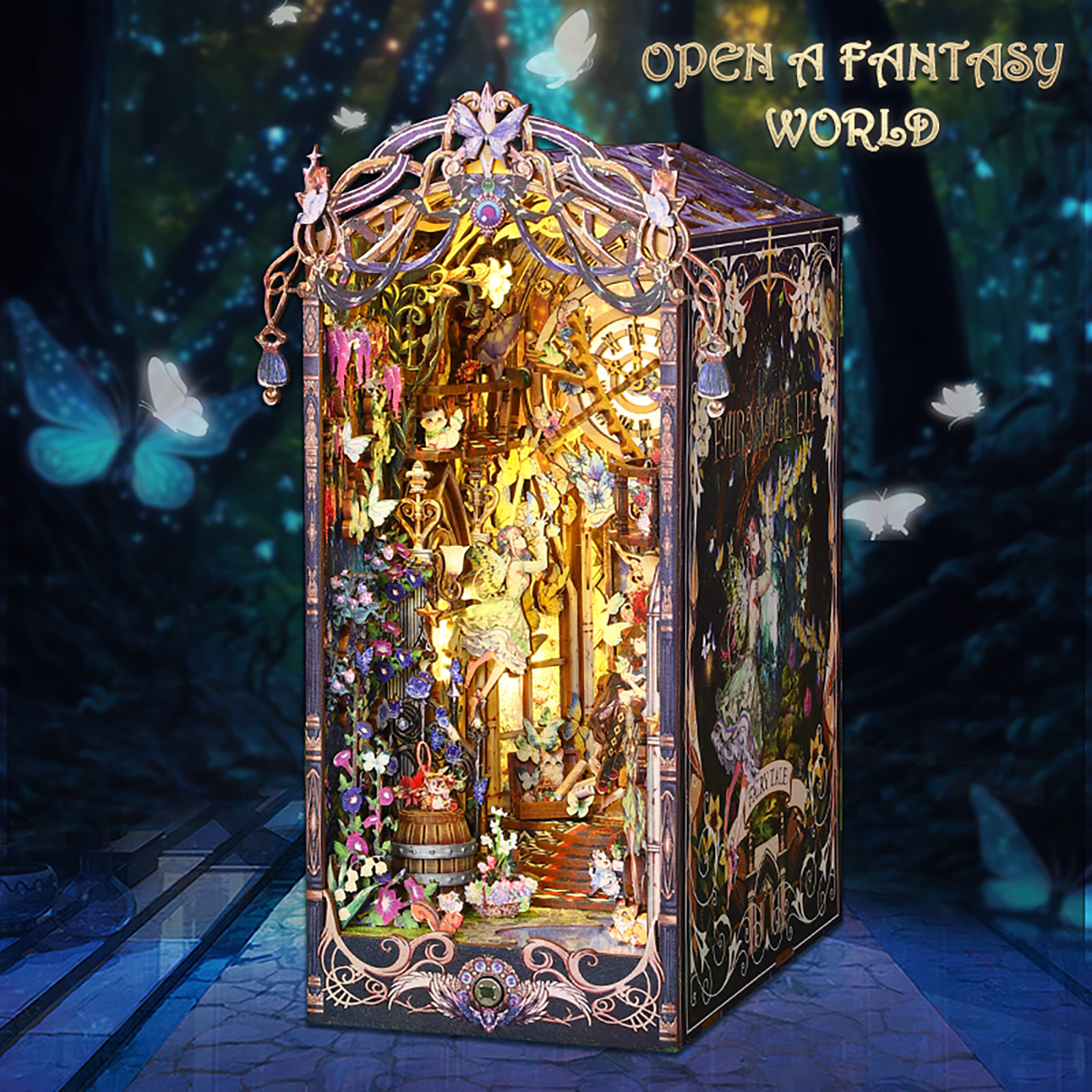 Fairytale Houses DIY Book Nook Kit-Book Nook World