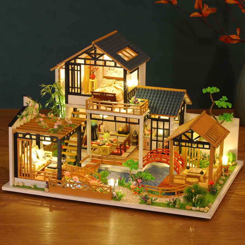 Oriental Charm DIY Miniature Dollhouse Kit-Book Nook World