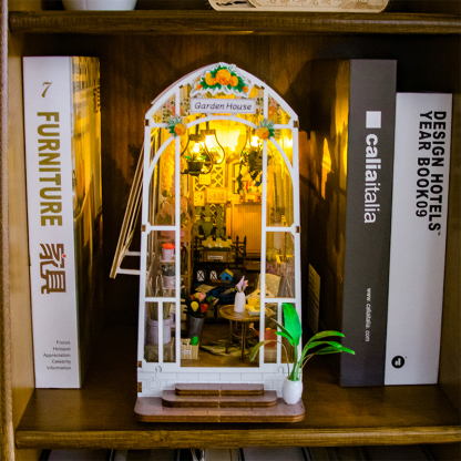 Garden House DIY Book Nook Kit-Book Nook World