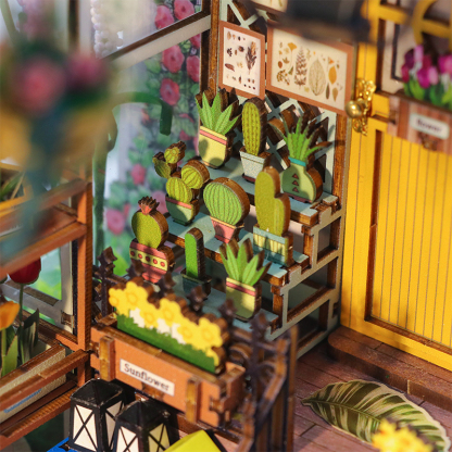 Garden House DIY Book Nook Kit-Book Nook World