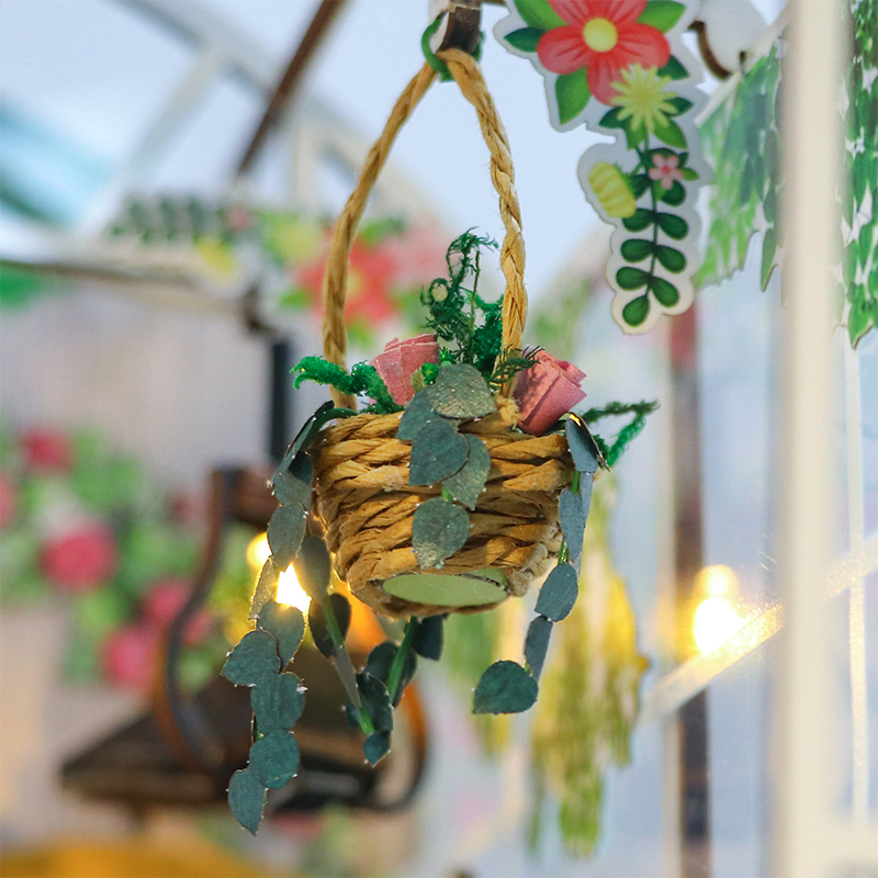 Garden House DIY Book Nook Kit-Book Nook World