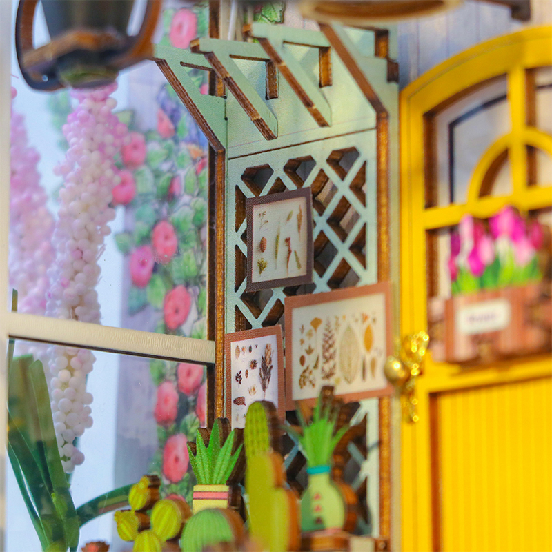 Garden House DIY Book Nook Kit-Book Nook World