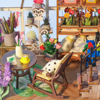 Garden House DIY Book Nook Kit-Book Nook World