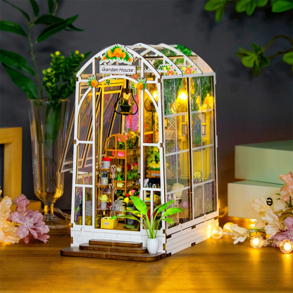 Garden House DIY Book Nook Kit-Book Nook World