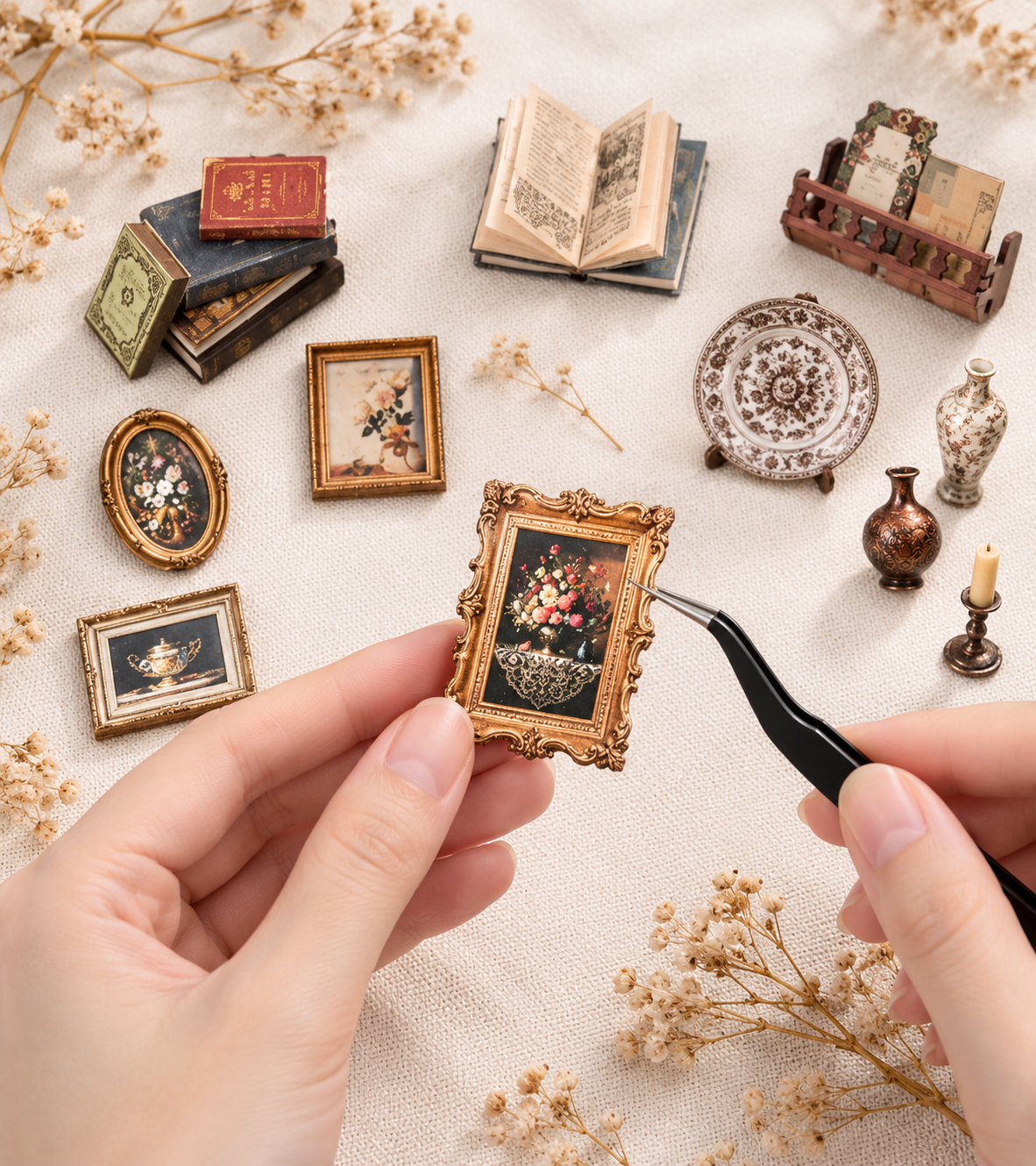 Fireplace Story Frame Kit｜3-in-1 Puzzle Kit build detail