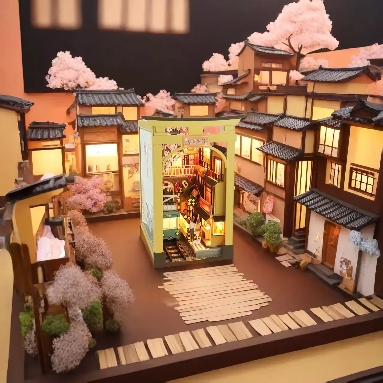 Tokyo Sakura Holiday DIY Book Nook Kit