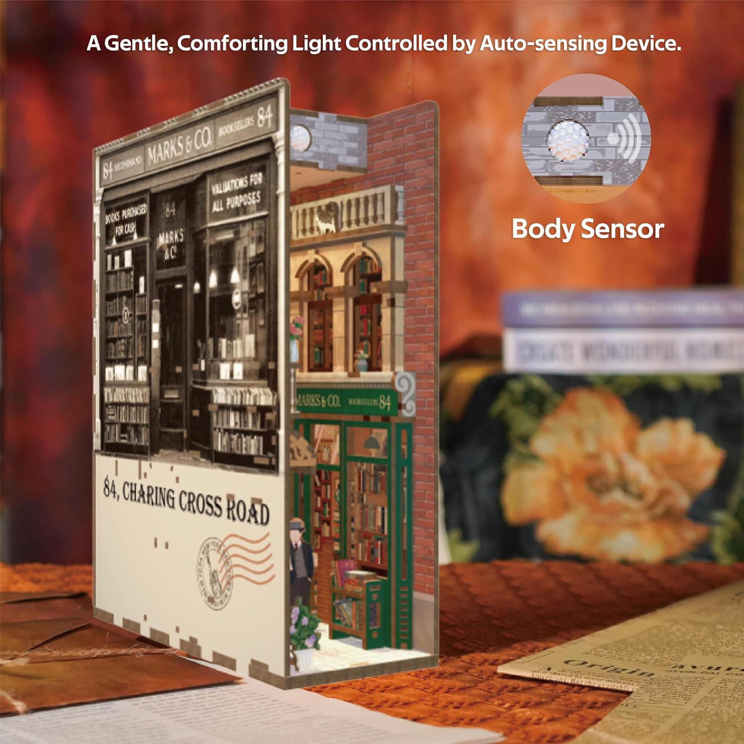 84 Charing Cross Road DIY Book Nook Kit-Book Nook World