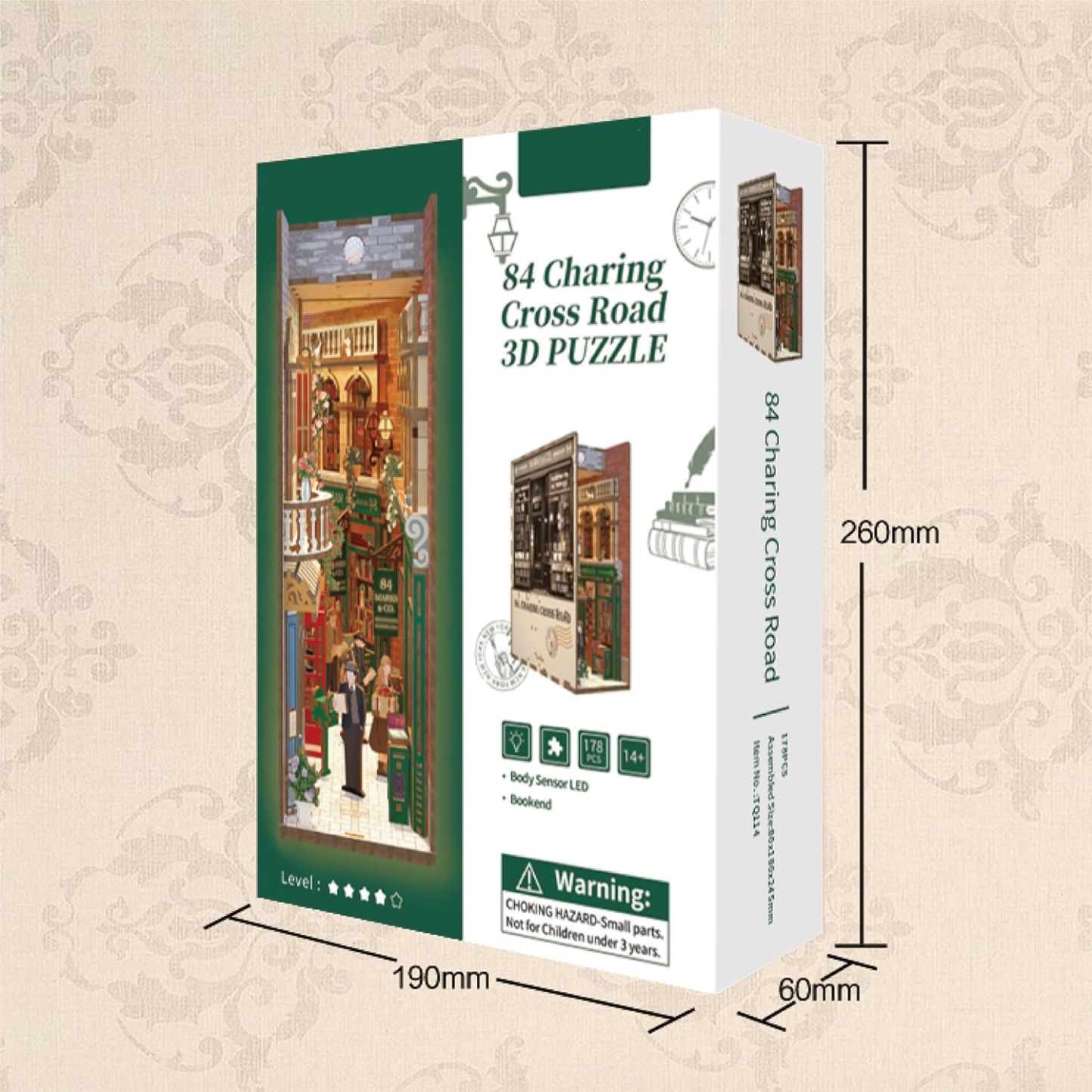 84 Charing Cross Road DIY Book Nook Kit-Book Nook World
