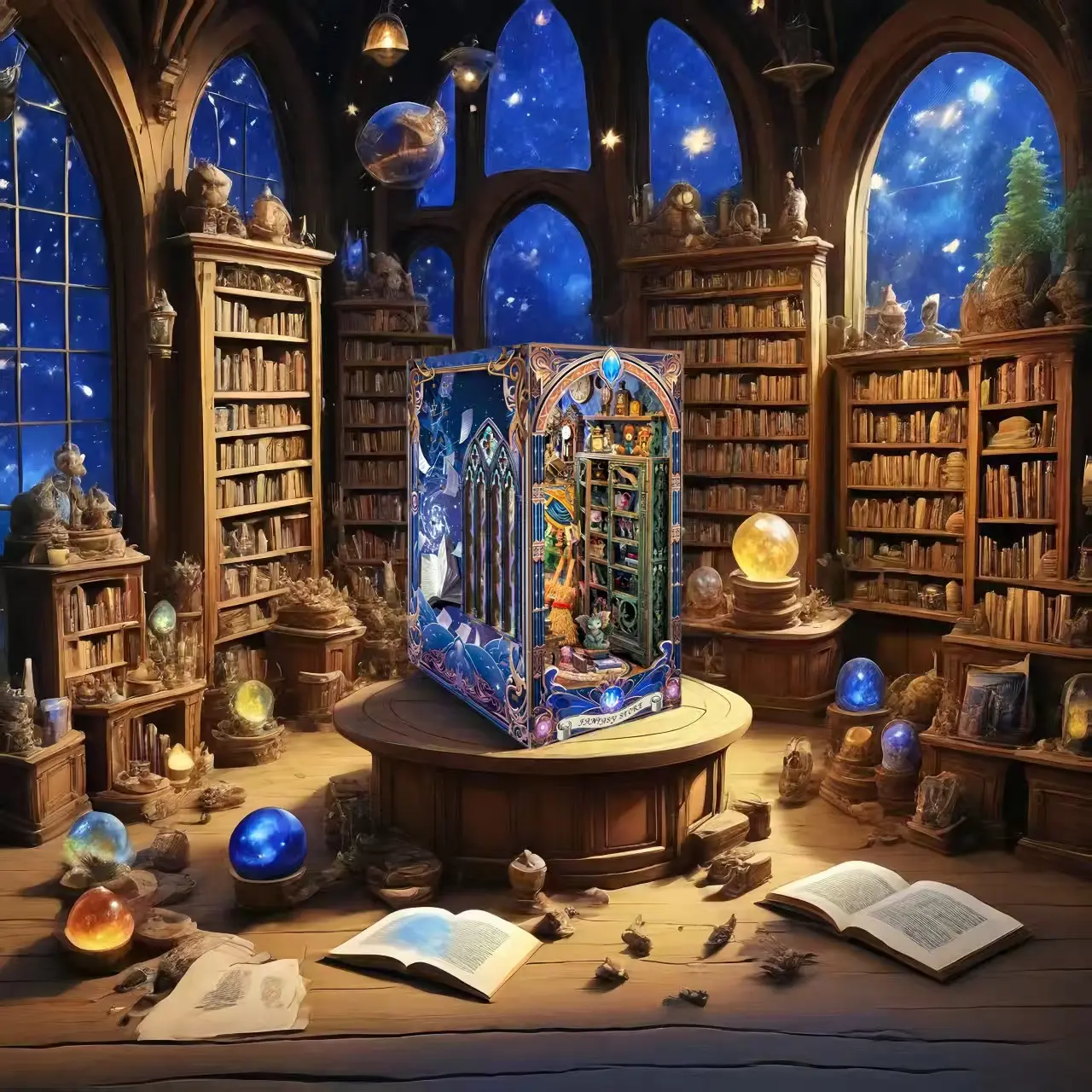 Fantasy Store DIY Book Nook Kit