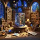 Fantasy-Laden-DIY-Buchnischen-Set