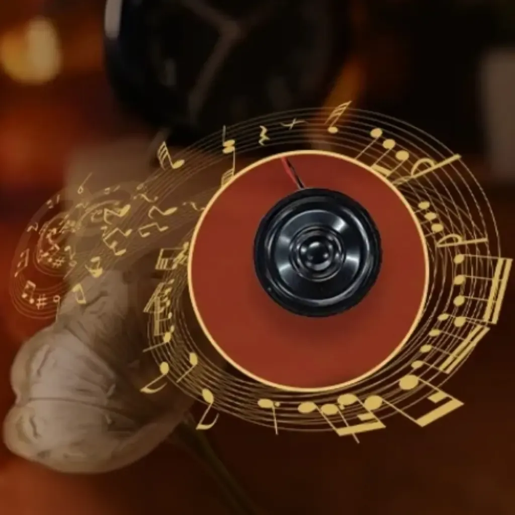 Built-In High-Fidelity Mini Speaker Audio System